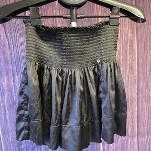 Natural Life Black Smocked Boho Shorts Medium NWT
